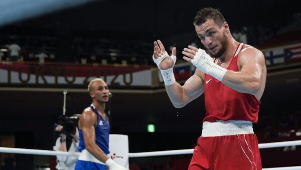 Rus boksör Hatayev, Tokyo Olimpiyatları’nda bronz madalya kazandı - Sputnik Türkiye