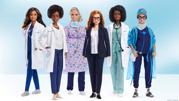 Oyuncak şirketi Mattel, tıp ve sağlık alanında öne çıkan 6 kadın için Barbie 'rol model' serisini çıkardı. - Sputnik Türkiye
