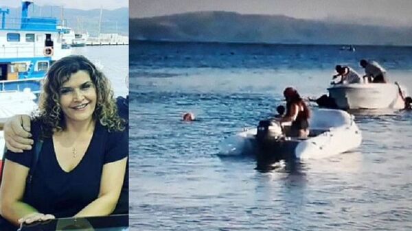 Denizde yüzerken sürat teknesinin çarptığı kadın Elvan Fırat Taşdöğen - Sputnik Türkiye
