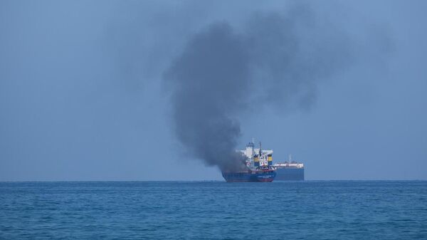  İskenderun Körfezi’nde konteyner yüklü gemide yangın çıktı
  - Sputnik Türkiye