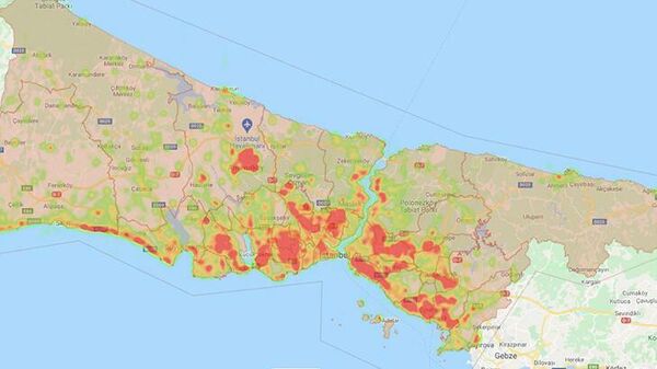 sivrisinek haritası - Sputnik Türkiye