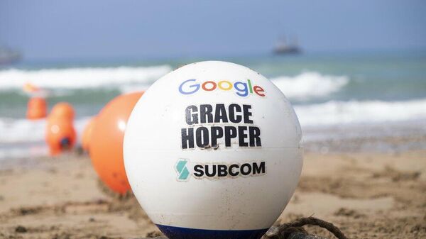 Google Grace Hopper, fiber optik internet kablosu - Sputnik Türkiye