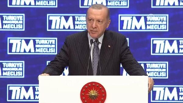 Cumhurbaşkanı Erdoğan. TİM - Sputnik Türkiye