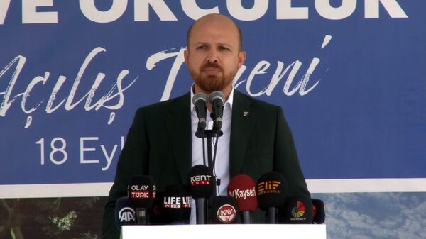 Dünya Etnospor Konfederasyonu Başkanı ve Okçular Vakfı Mütevelli Heyeti Üyesi Bilal Erdoğan - Sputnik Türkiye