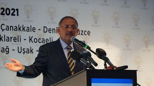AK Parti Genel Başkan Yardımcısı ve Yerel Yönetimler Başkanı Mehmet Özhaseki - Sputnik Türkiye