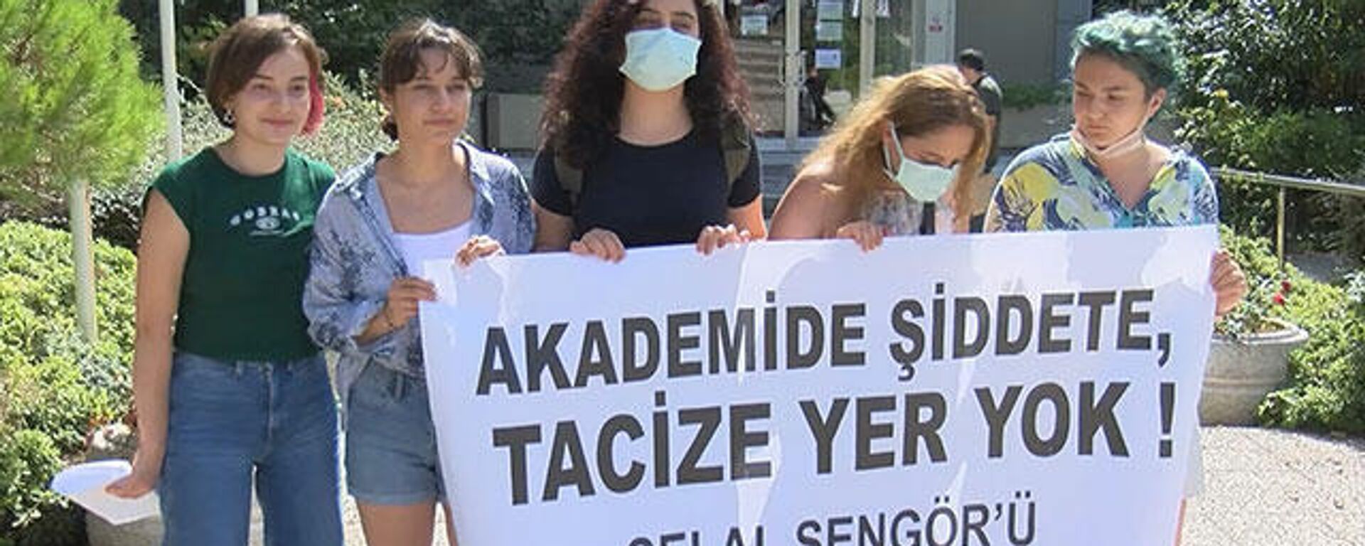 İTÜ'de Celal Şengör protestosu - Sputnik Türkiye, 1920, 20.09.2021