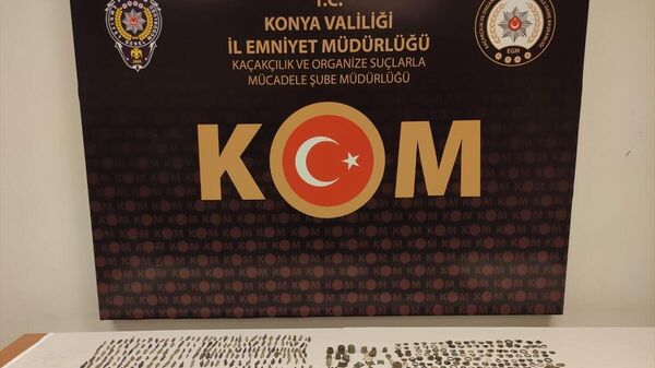 Konya'da tarihi eser operasyonu - Sputnik Türkiye