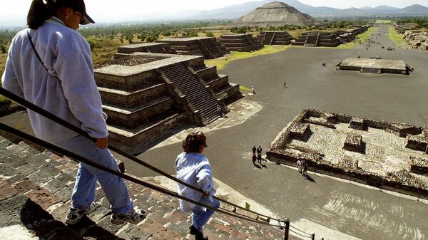 Teotihuacán antik kenti - Sputnik Türkiye