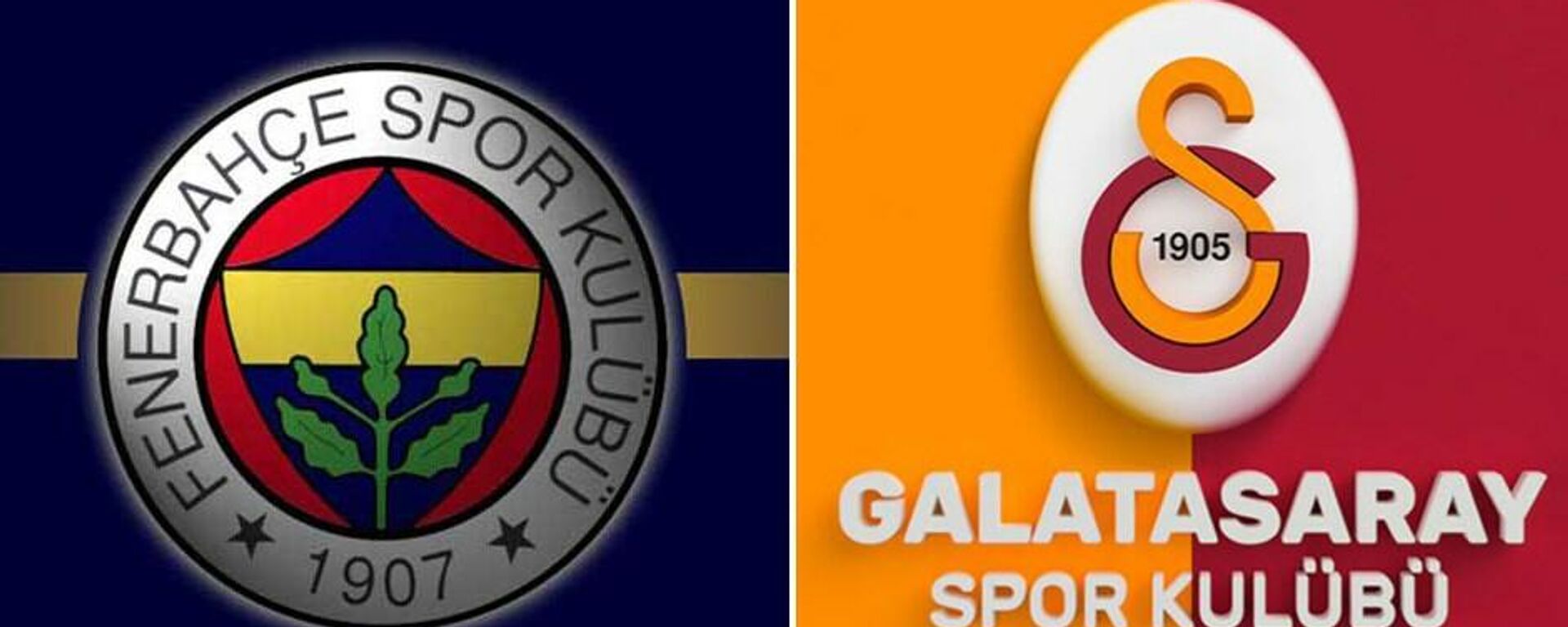 Fenerbahçe-Galatasaray logo - Sputnik Türkiye, 1920, 06.12.2021