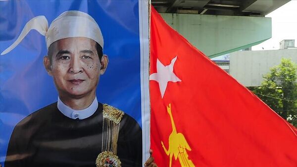 Gözaltındaki eski Myanmar Devlet Başkanı Win Myint, istifa etmeyi reddetti - Sputnik Türkiye