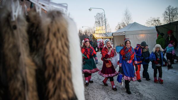 İskandinav yerli halkı Sami - Sputnik Türkiye