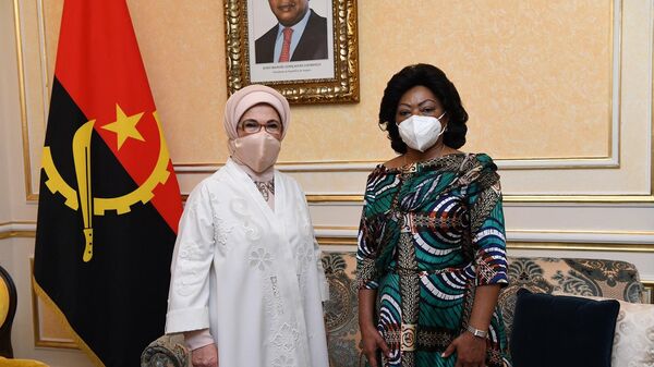 Emine Erdoğan, Angola Devlet Başkanının eşi Ana Dias Lourenço ile görüştü
 - Sputnik Türkiye