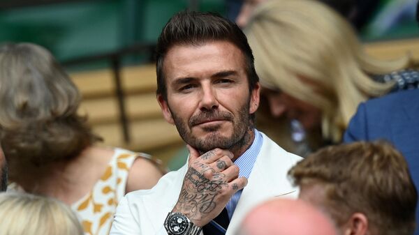 İngiliz eski yıldız futbolcu David Beckham - Sputnik Türkiye