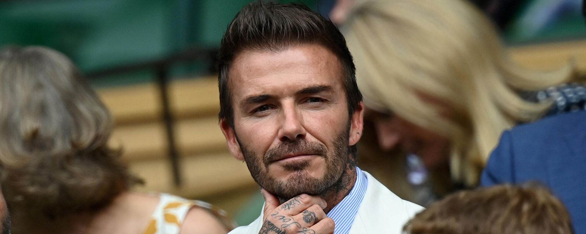 İngiliz eski yıldız futbolcu David Beckham - Sputnik Türkiye, 1920, 21.01.2026