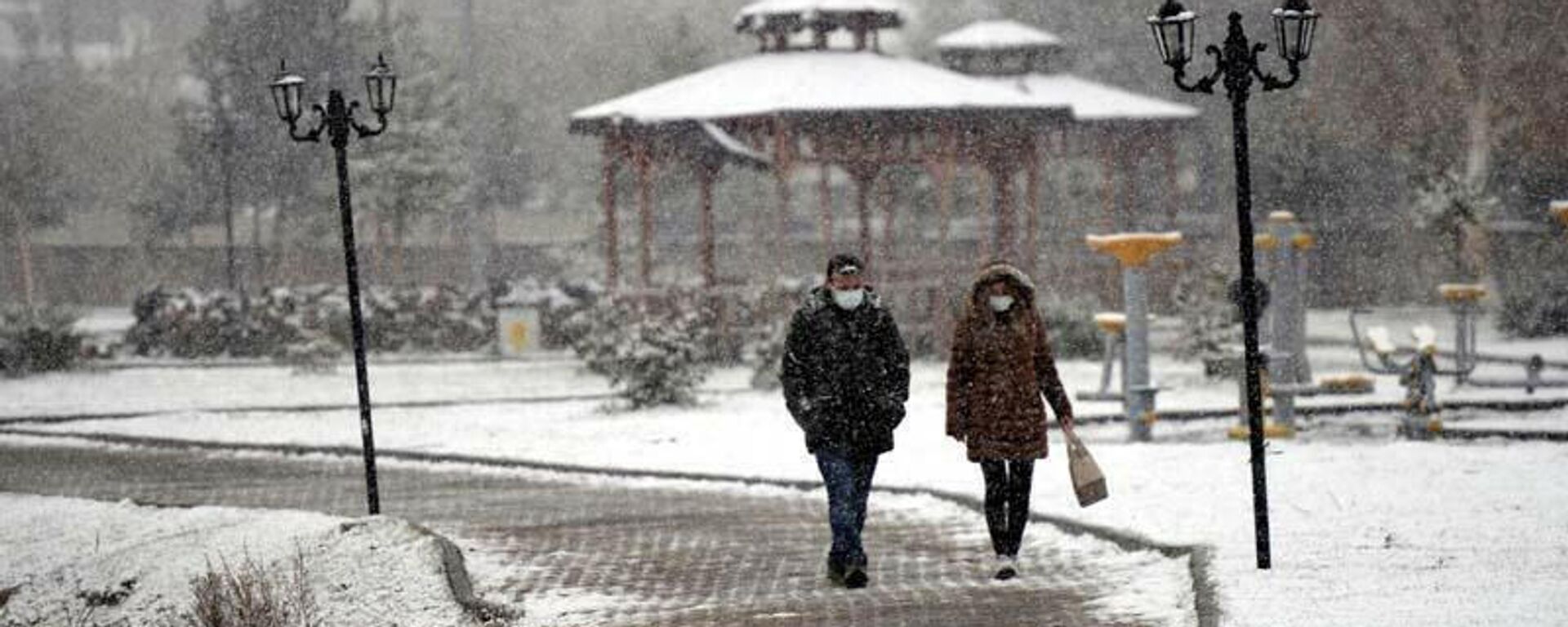 Meteoroloji uyarmıştı: 3 kent beyaza büründü - Sputnik Türkiye, 1920, 02.01.2022