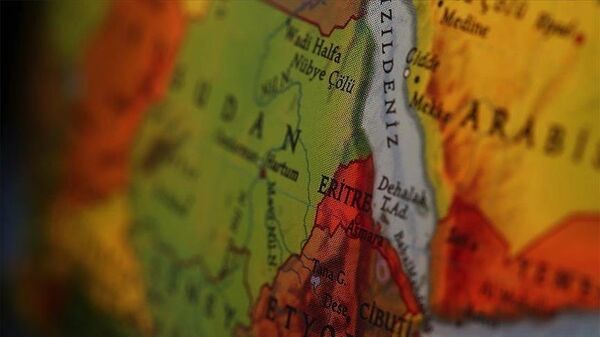 Eritre, dünya haritası - Sputnik Türkiye