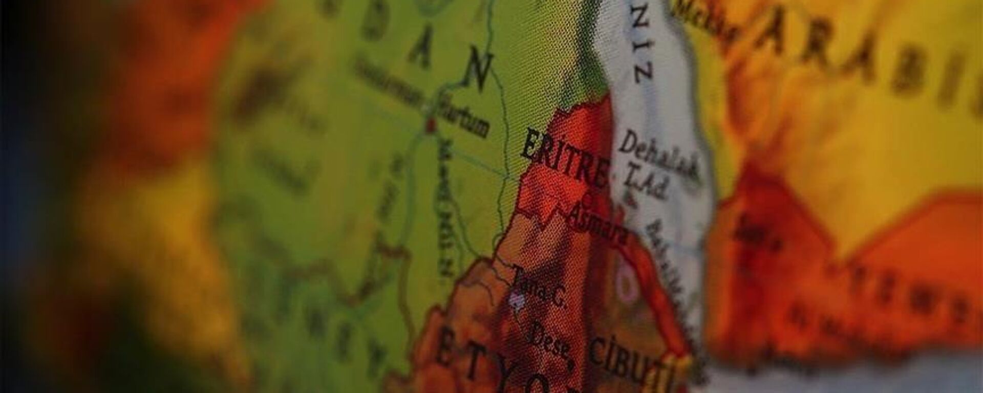 Eritre, dünya haritası - Sputnik Türkiye, 1920, 03.11.2021