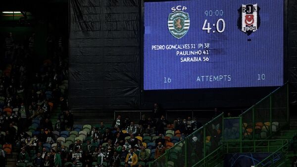UEFA Şampiyonlar Ligi C Grubu dördüncü maçında Sporting Lizbon ile Beşiktaş takımları Portekiz’in başkenti Lizbon’daki Jose Alvalade Stadı’nda karşı karşıya geldi.
 - Sputnik Türkiye