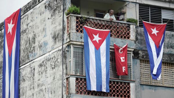 Küba'da protestolar - Sputnik Türkiye