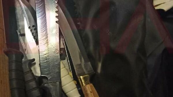 Başak Cengiz'i öldüren Can Göktuğ Boz'un evindeki kılıç ve bıçakların fotoğrafları ortaya çıktı - Sputnik Türkiye