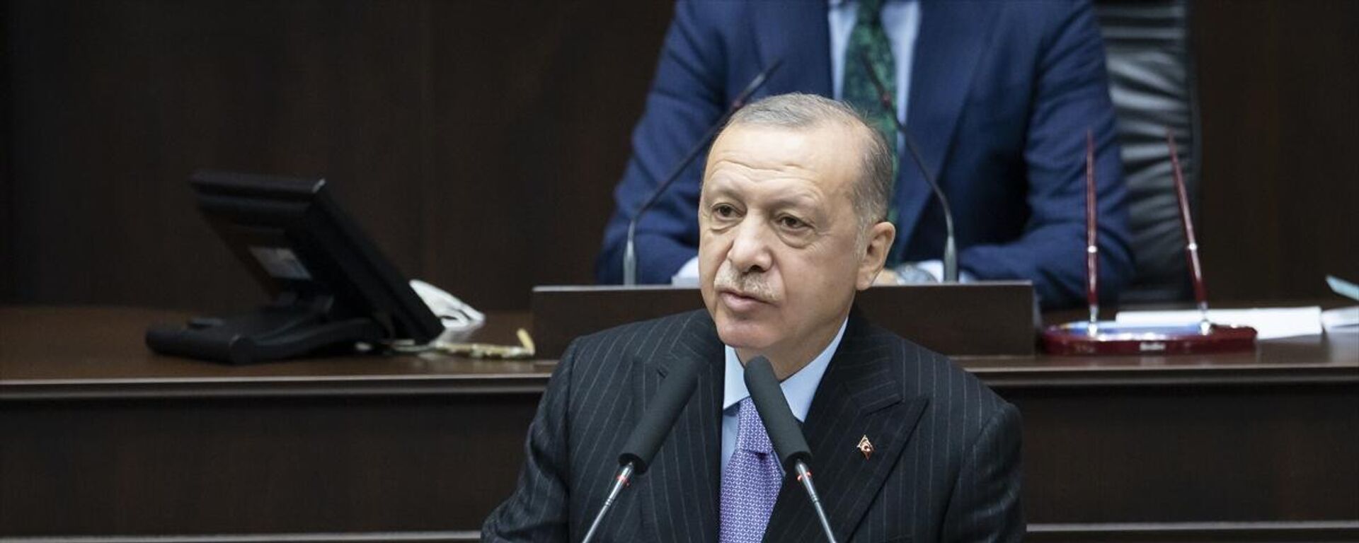 Cumhurbaşkanı Recep Tayyip Erdoğan, partisinin grup toplantısında konuştu - Sputnik Türkiye, 1920, 17.11.2021