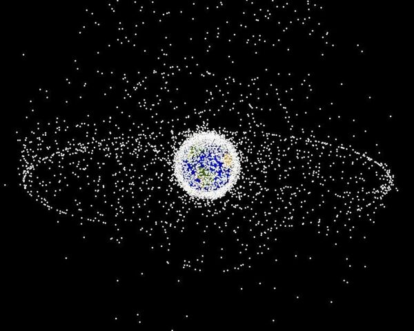 ABD Ulusal Havacılık ve Uzay Dairesi’ne (NASA) göre, Uzay Gözetleme Ağı sensörleri tarafından takip edilen 27 binden fazla uzay çöpü dünya için büyük bir tehdit oluşturuyor. - Sputnik Türkiye
