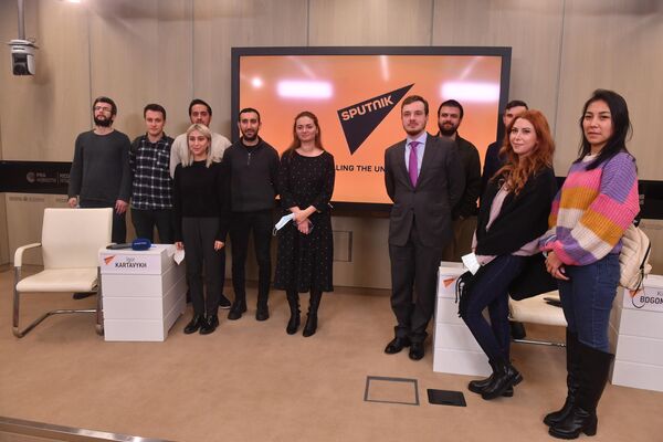 Türk gazeteciler Moskova'da 'Sputnik Pro' etkinliğinde buluştu - Sputnik Türkiye