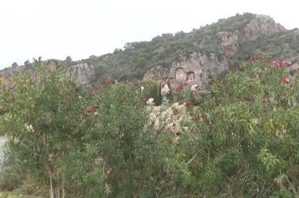 Dalyan'daki 2400 yıllık kaya mezarları koruma altına alınıyor - Sputnik Türkiye