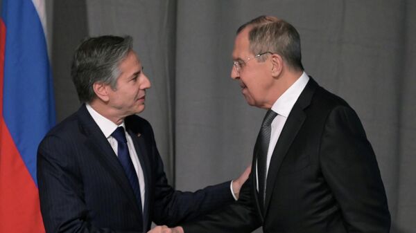 ABD Dışişleri Bakanı Antony Blinken ve Rusya Dışişleri Bakanı Sergey Lavrov - Sputnik Türkiye