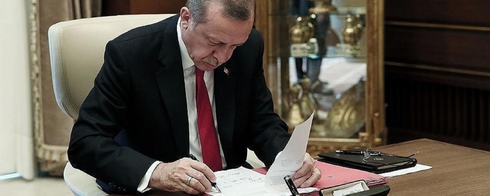 Cumhurbaşkanı Recep Tayyip Erdoğan - İmza - Sputnik Türkiye, 1920, 21.01.2023