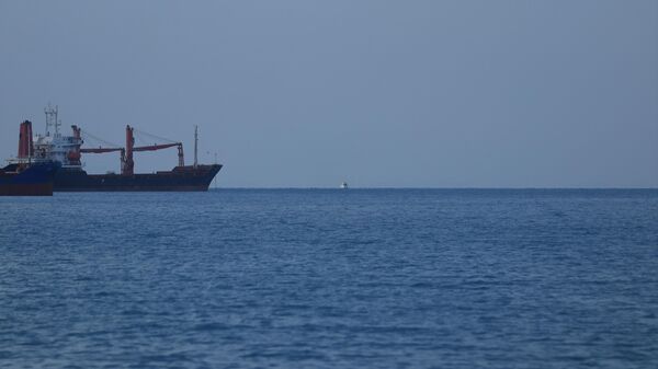 İskenderun Körfezi'nde bir gemiden dinamit yüklü konteyner denize düştü - Sputnik Türkiye