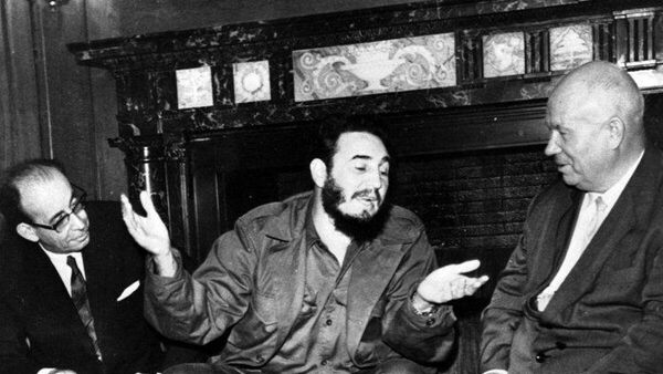 Fidel Castro - Nikita Kruşçev - Sputnik Türkiye