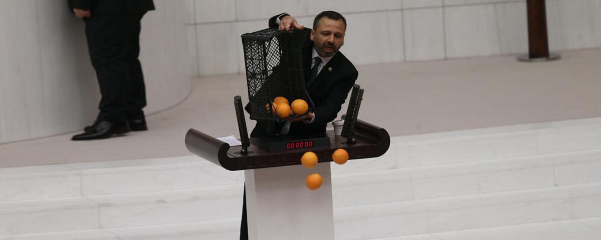 CHP’li Erbay'dan Meclis'te portakallı tepki: 'Bu portakallar sayesinde okudum, üretici zor durumda' - Sputnik Türkiye, 1920, 14.12.2021