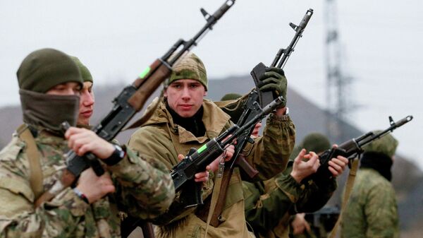 Donetsk Halk Cumhuriyeti silahlı güçleri - Sputnik Türkiye