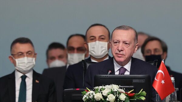 Cumhurbaşkanı Recep Tayyip Erdoğan, Türkiye-Afrika Ortaklık Zirvesi'nde - Sputnik Türkiye