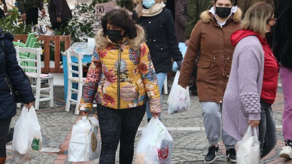Edirne'de Bulgarlar alışveriş yapıyor - Sputnik Türkiye