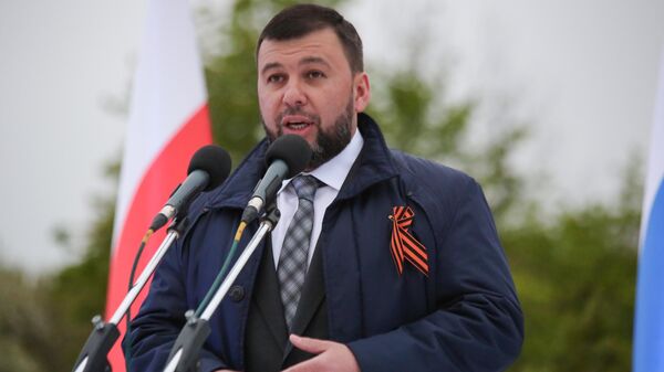 Donetsk Halk Cumhuriyeti (DHC) lideri Denis Puşilin - Sputnik Türkiye