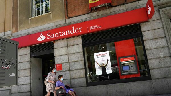 Santander bankası - Sputnik Türkiye