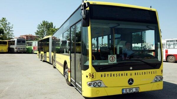 Bursa Büyükşehir Belediyesi toplu taşıma otobüs - Sputnik Türkiye