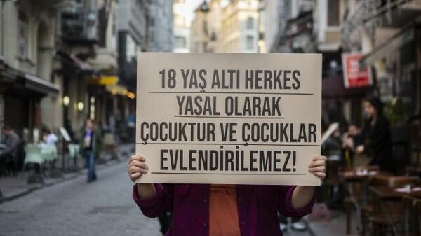 Çocuk evliliği suçtur - Sputnik Türkiye