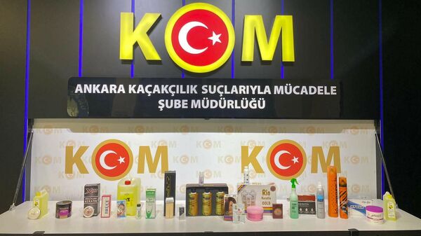 Ankara’da 137 bin 689 adet kozmetik ürün ele geçirildi
 - Sputnik Türkiye