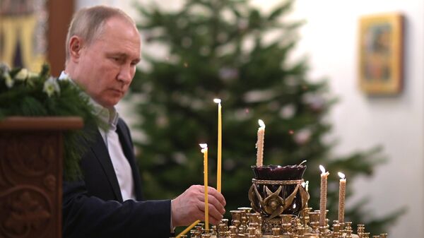 Vladimir Putin- Noel - Sputnik Türkiye