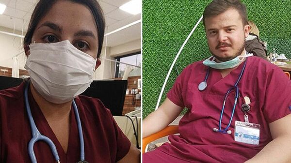 Seyyar satıcı üniversite hastanesinde iki doktoru rehin alıp, tehdit etti - Sputnik Türkiye