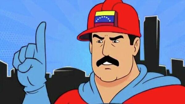 Venezüella'da yayınlanan 'Süper Bıyık' çizgi filmi - Sputnik Türkiye