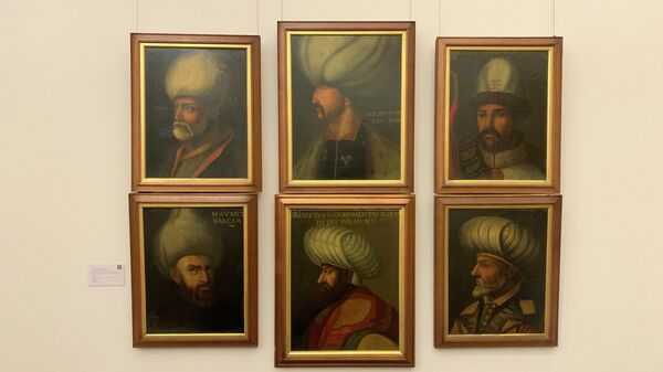Osmanlı padişahlarının tablosu yarın açık artırmayla satışa çıkıyor  - Sputnik Türkiye