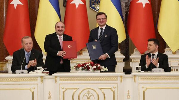 Bakanlık'tan Ukrayna ile işbirliği anlaşmasına ilişkin açıklama - Sputnik Türkiye