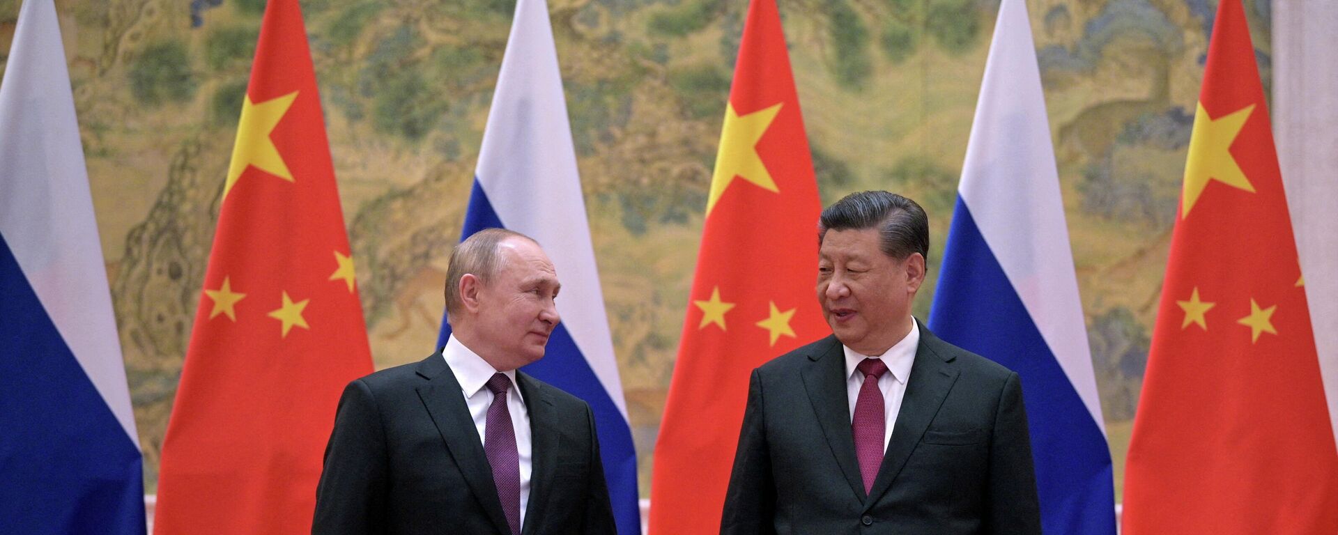 Rusya Devlet Başkanı Vladimir Putin ve Çin Devlet Başkanı Şi Cinping - Sputnik Türkiye, 1920, 27.04.2023