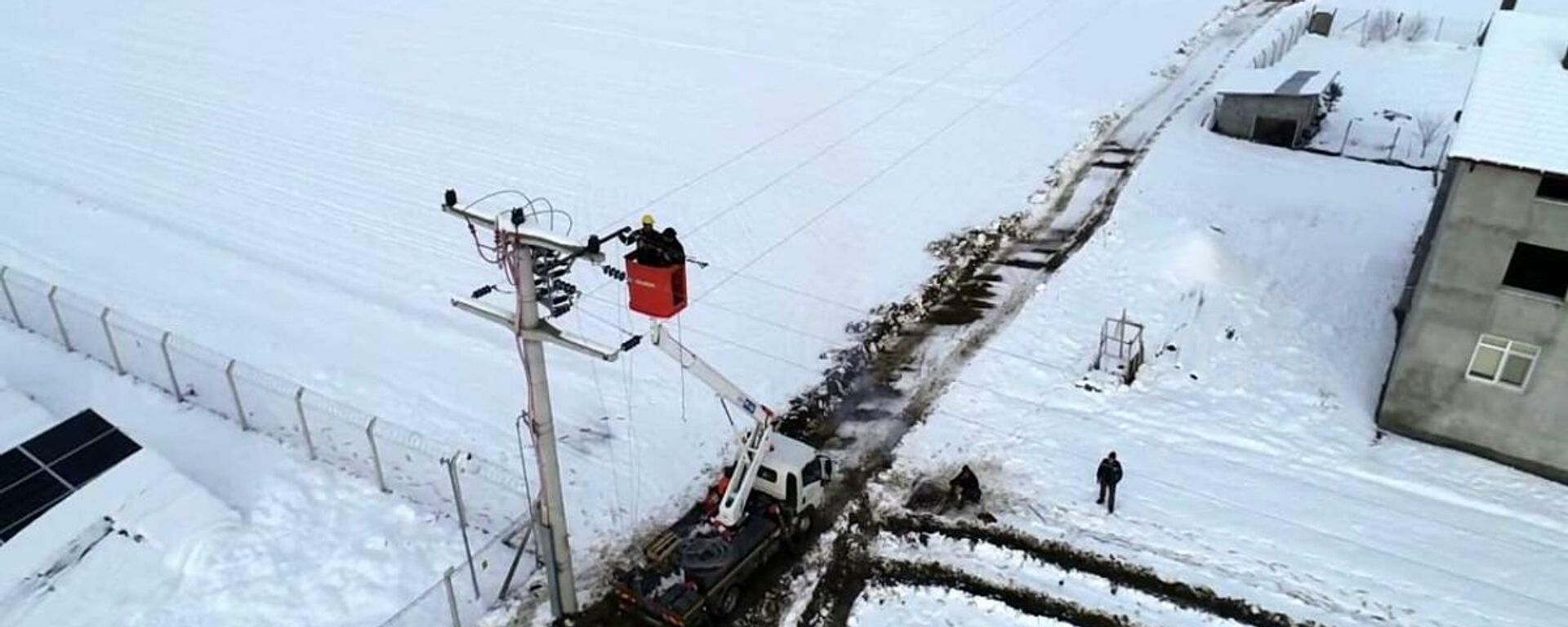 Isparta - kar yağışı - elektrik kesintisi - Sputnik Türkiye, 1920, 05.02.2022