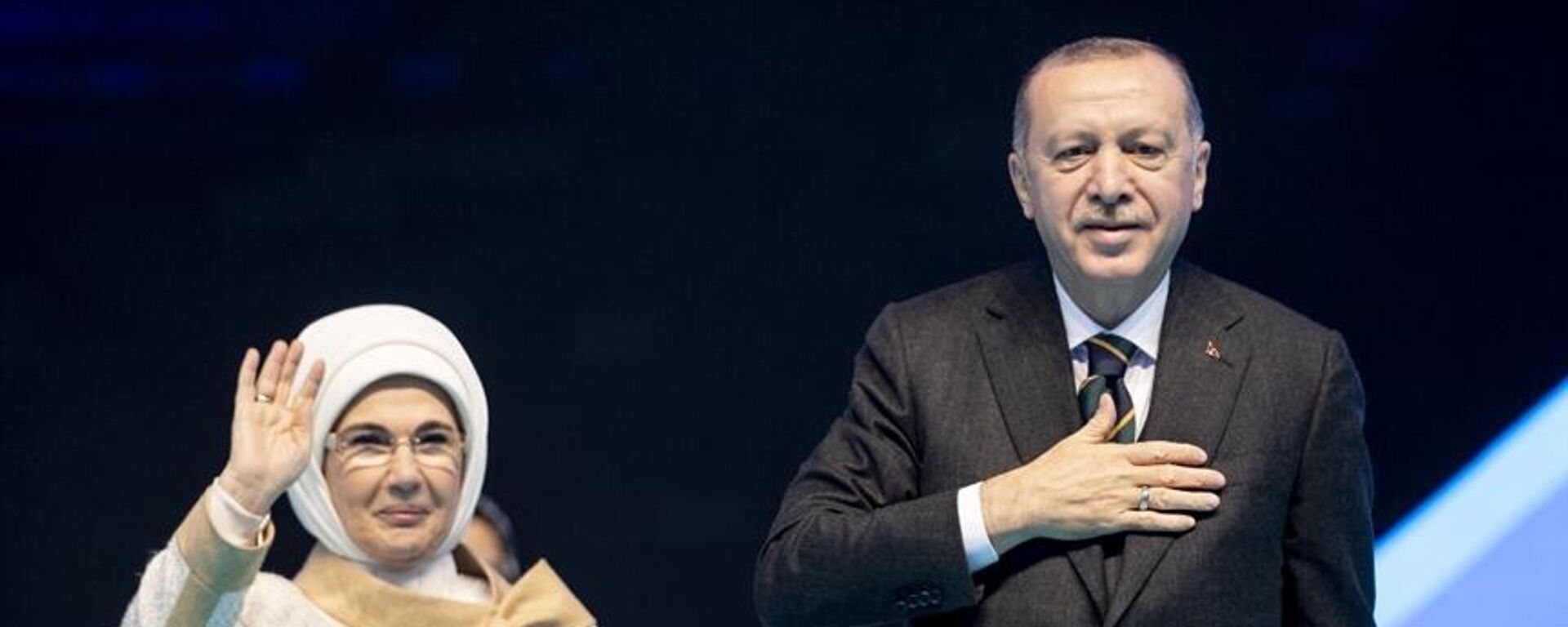 Recep Tayyip Erdoğan ve Emine Erdoğan - Sputnik Türkiye, 1920, 09.02.2022