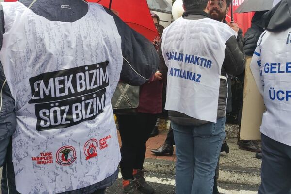 İstanbul'da sağlık çalışanları grevde - Sputnik Türkiye